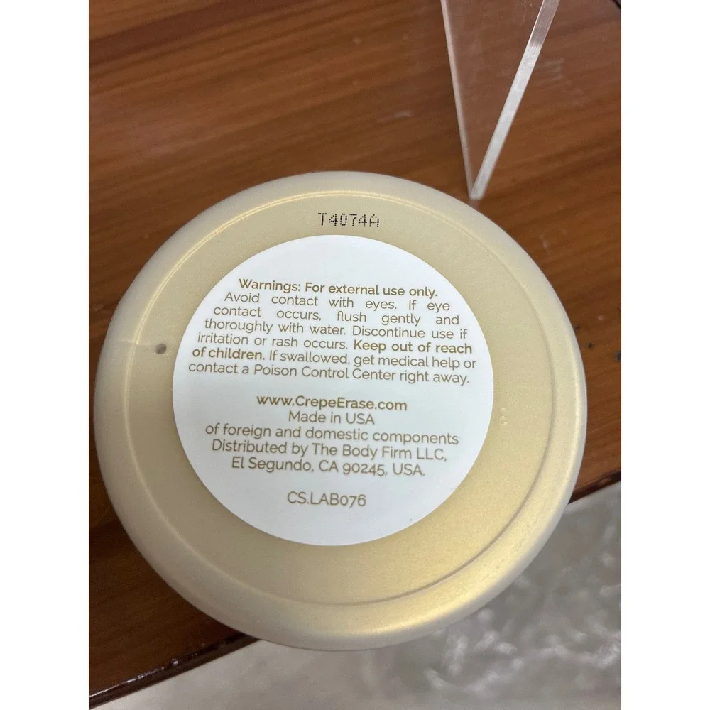 Crepe Erase Advanced Body Repair Treatment 3.3oz Body Firm Skin Care New Sealed
